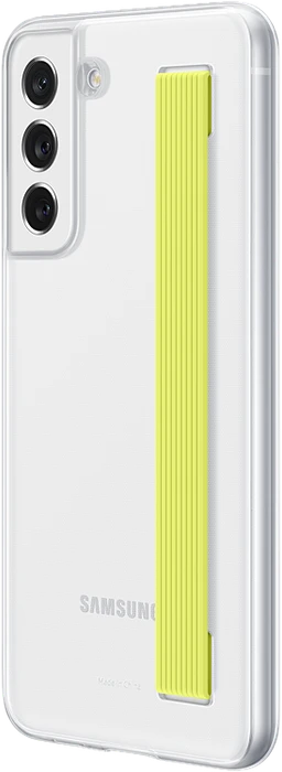 Samsung Slim Strap Cover für Galaxy S21 FE White