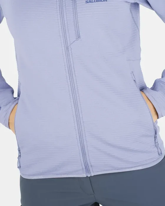 Salomon Essential Lightwarm Jacke blue granite (Damen)