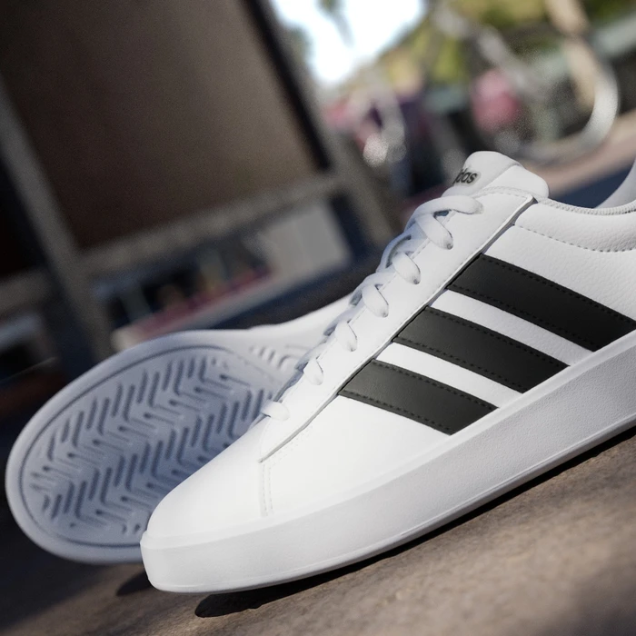 adidas Grand Court 3.0 cloud white/core black
