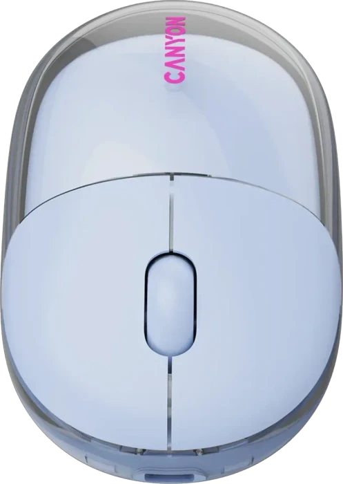 Canyon OnClick 24 Dual-Mode Wireless Mouse blau, USB/Bluetooth