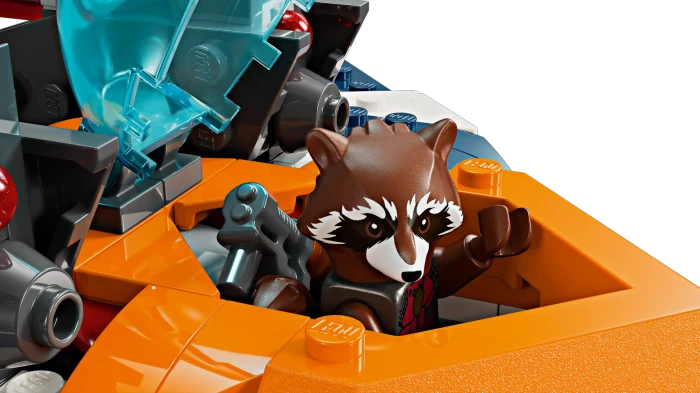 LEGO Marvel Super Heroes Spielset - Rockets Raumschiff vs. Ronan