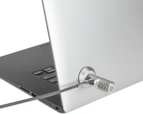 Targus Schlitzadapter mit Schloss, silber