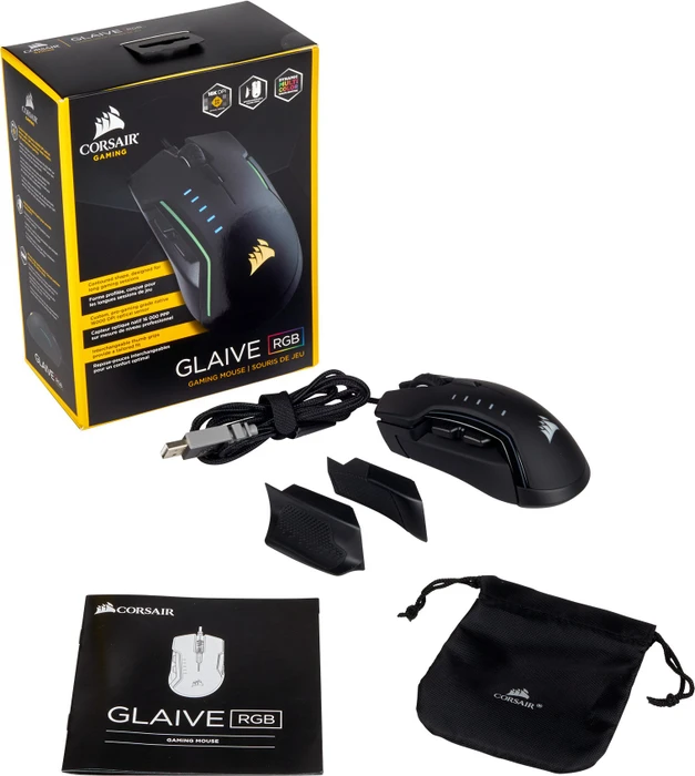 Corsair Glaive RGB schwarz, USB