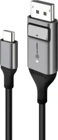 Alogic USB-C [Stecker] auf DisplayPort [Stecker] Adapterkabel, 1m (ULCDP01-SGR)