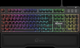 QPAD MK-75 Pro Gaming Keyboard, MX RGB BROWN, USB, DE