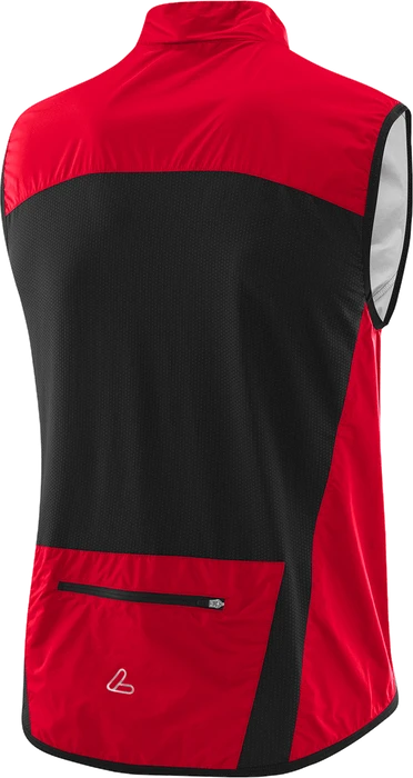Löffler CF WPM Pocket Fahrradweste rot (Herren)