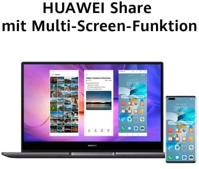 Huawei MateBook D 14 (2021) MateBook D 14 (2021), Space Grey, Core i5-1135G7, 16GB RAM, 512GB SSD, DE