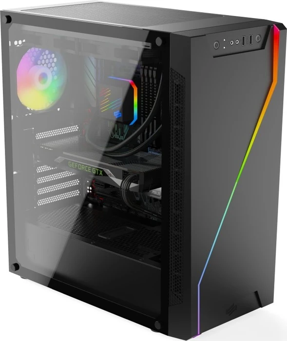 Endorfy SilentiumPC Armis AR6Q Evo TG ARGB, Glasfenster