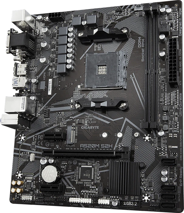 GIGABYTE A520M S2H (AMD AM4)