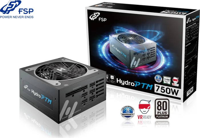 FSP Hydro PTM 750W, ATX 2.4