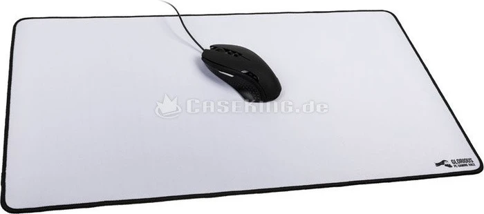 Glorious GW-P XL Extended Mauspad, White Edition, weiß