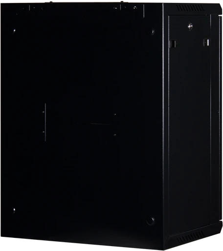 Rockstable 19" Wandschrank 15HE, Sicherheitsglastür, IP2X, schwarz, 440mm tief