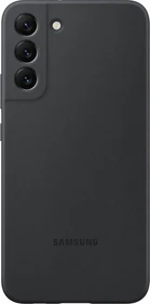 Samsung Silicone Cover für Galaxy S22+ schwarz