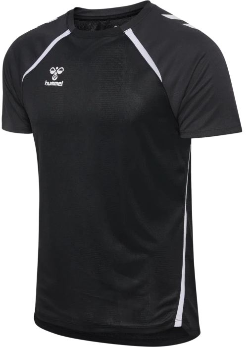 hummel Lead 2.0 Funktionsshirt kurzarm black/asphalt (Herren)