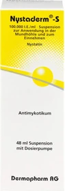 Nystaderm S Suspension mit Dosierpumpe, 48ml