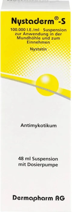 Nystaderm S Suspension mit Dosierpumpe, 48ml