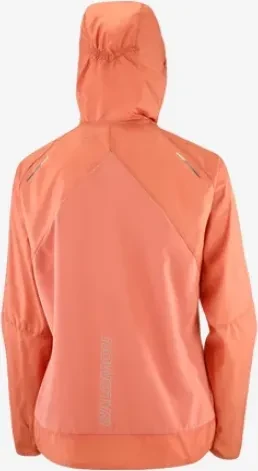 Salomon Bonatti Cross Wind Funktionsjacke light mahogany (Damen)
