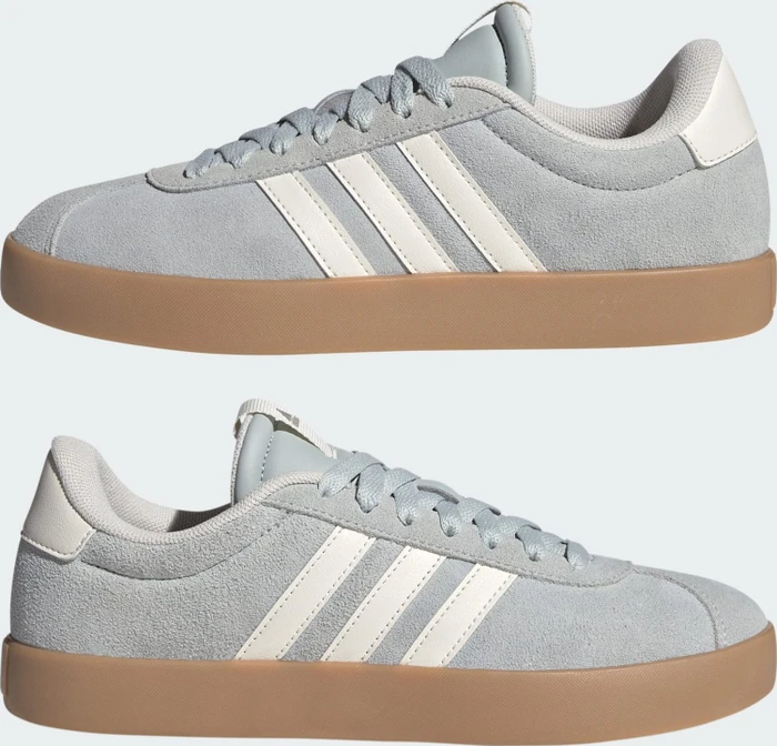 adidas VL Court 3.0 wonder silver/off white/gum (Damen)