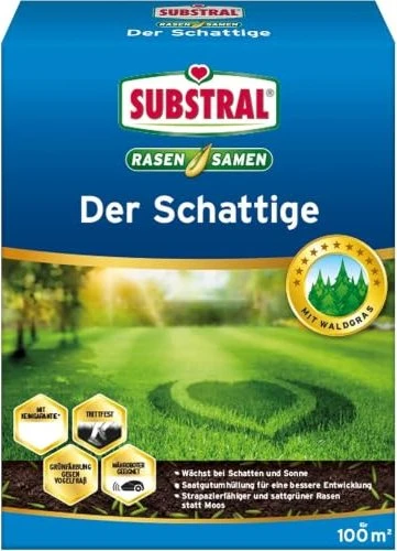 Evergreen Garden Care Substral Rasensamen Der Schattige, 2kg
