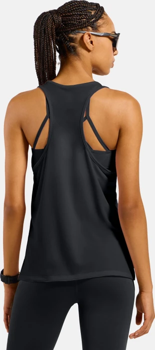 Odlo Essential Funktionsshirt ärmellos schwarz (Damen)
