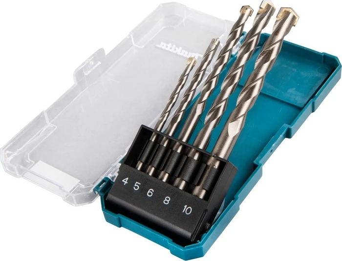 Makita Steinbohrer-Sortiment inkl. Werkzeugbox, 5-tlg.