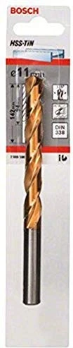 Bosch Professional HSS-TiN Spiralbohrer, 11x94x142mm, 1 Stück