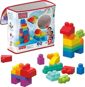 Mattel Mega Bloks Fisher-Price First Builders Großer Baubeutel Klassik
