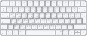 Apple Magic Keyboard (USB-C), weiß/silber, USB/Bluetooth, Arabisch/EN