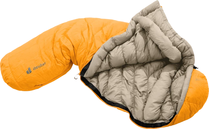 Deuter Astro Pro 400 Mumienschlafsack magma/titanium