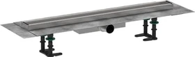 Hansgrohe RainDrain Compact Duschrinne, Komplett-Set, edelstahl gebürstet