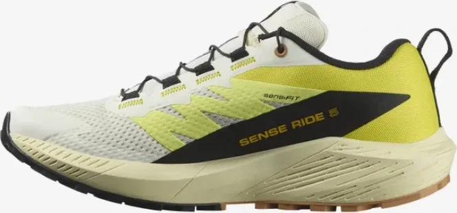 Salomon Sense Ride 5 vanilla ice/sulphur spring/black (Damen)