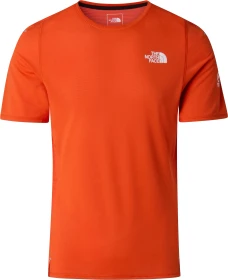 The North Face Summit High Trail Laufshirt kurzarm lava red (Herren)