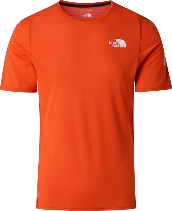 The North Face Summit High Trail Laufshirt kurzarm lava red (Herren)