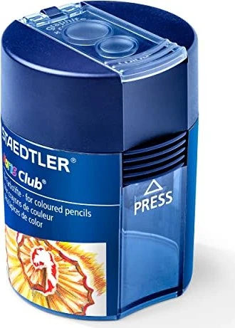 Staedtler Noris 512F Dosenanspitzer 2-fach rund blau