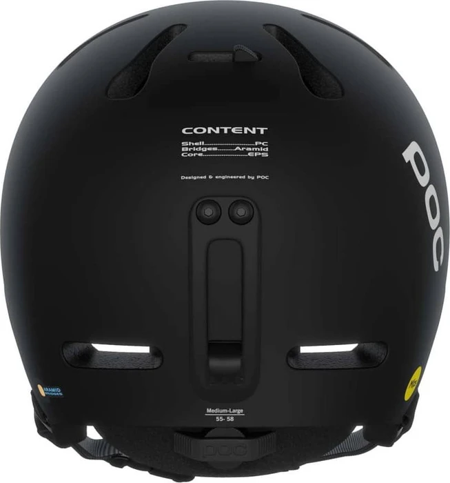POC Fornix MIPS Helm uranium black matt