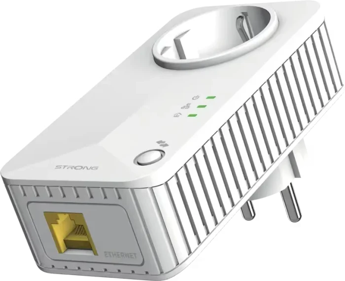 Strong Powerline 600 Triple Pack, EU, V2, HomePlug AV, RJ-45, 3er-Pack