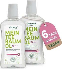 Alkmene Teebaumöl Mundspülung, 1l (2x 500ml)