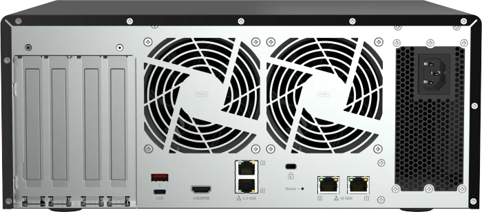 QNAP Turbo Station TS-h1277AFX-R7-32G, 32GB RAM ECC, 2x RJ-45 10GBase-T, 2x RJ-45 2.5GBase-T