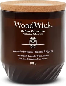 WoodWick ReNew Collection Lavender & Cypress Duftkerze, 184g