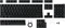 ASUS ROG Keycap Set, Kunststoff (PBT), schwarz, 125 Tasten (105+20) Vorschaubild