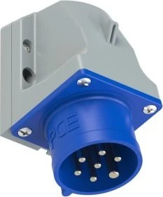 PCE CEE-Wandgerätestecker 32A 7p 9h IP44/IP54