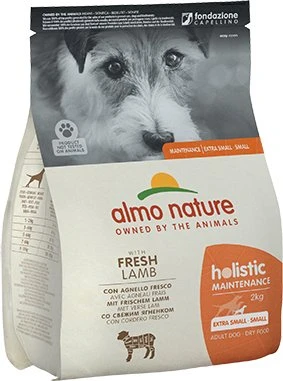 almo nature Holistic Dogs XS-S 2.00, mit frischem Lamm XS-S, 2kg