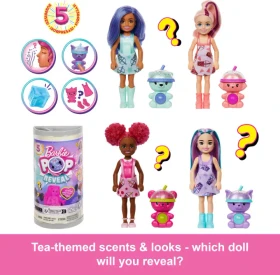 Mattel Barbie - Pop! Pop Reveal Bubble-Tea-Serie (verschiedene Ausführungen)