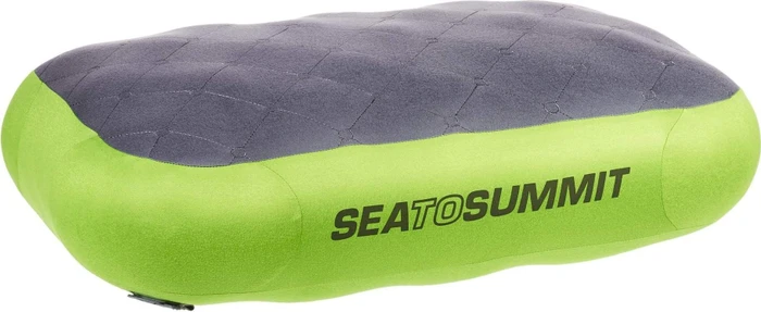 Sea to Summit Aeros Premium Deluxe Pillow Kissen grau/grün