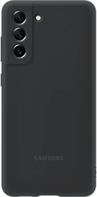 Samsung Silicone Cover für Galaxy S21 FE Graphite