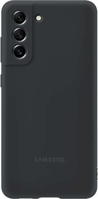 Samsung Silicone Cover für Galaxy S21 FE Graphite