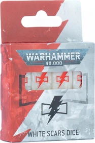 Games Workshop Warhammer 40.000 - Würfelset: White Scars