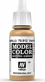 Vallejo Model Color rev.1 tan yellow, 17ml