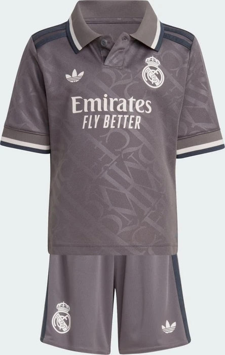 adidas Real Madrid 2024/2025 Ausweichausrüstung charcoal (Junior)