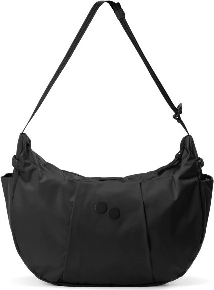 pinqponq Krumm Large Umhängetasche glazed black